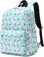 NISHI Medium Kids Backpack Waterproof Backpack, Girls & Women Stylish Trendy College, School & Casual Daypacks Bags (FLAMINGO)