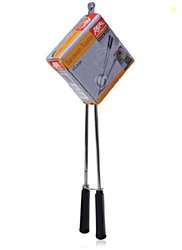 ANJALI ALLU. SANDWICH TOASTER 'SQUARE' LARGE (BLACK)