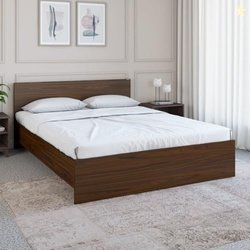 NILKAMAL ARTHUR NEO KING BED WITHOUT STORAGE | ENGINEERED WOOD | 1 YEA