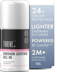 THRIVECO UNDERARM LIGHTENING ROLL-ON | FLORAL PINK FRAGRANCE | 5%AHA B