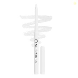 COLORS QUEEN EXTREME COLOR KAJAL PENCIL - 04 PURE WHITE, 0.4G | SMOOTH
