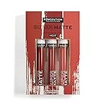 Makeup Revolution Lipstick Set Multi (Matte) Intensely Pigmented & Long-Lasting, Velvet Water Proof Lip Makeup, Vegan & Cruelty-Free (3)