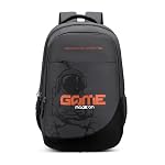 United Colors of Benetton Backpack Falcon | Printed High School Bag With 3 CompartMen’sts, Airmesh Padding & 1-Year Warranty – 38L Capacity | Daypack For School Girls & Boys