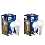 Philips Stellar Bright 16 Watt LED Bulb, Base B22,Cool Day Light, Pack of 2