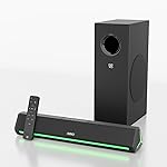 GOVO GOSURROUND 600 | 90W Soundbar | 2.1 Channel Home Theatre | Deep Bass from 4â Subwoofer | BT v5.3, HDMI, AUX, USB Connectivity | 5 EQ Modes