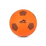 Vector X Soft Kick PVC Rubber Moulded Indoor/Outdoor Water-Resistant & Durable Home Play Playing Sports Soccer Football for Kids, Youth, Boys, Men Unisex