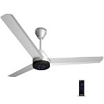 Colorbot Stella BLDC Ceiling Fans 1200mm | BEE 5 Star Rated Power Saver | AeroQuiet+ Technology | 370 RPM | Remote Control (Boost, Timer, LED, Reverse Mode) | 4 Years Warranty (Arctic White)