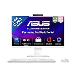ASUS V440 (2026),i3-14th Gen,Intel Core 3 100U,Intel iGPU,8GB/512GB,FHD,23.8″(60.45 cm),Win 11,M365 Basic(1Y),Office 24,White,5.46 kg,V440VAB-KWC3001WS,with Wireless Keyboard & Mouse,All in One PC