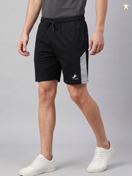 4 SPEED Men Regular Fit Mid-Rise Cotton Sports Shorts