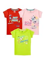 Cub McPaws Girls Tie Dye T-Shirt | 100% Cotton | 4 to 12 Year