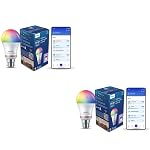 PHILIPS WiZ Neo 12W B22 Wi-Fi & Bluetooth LED Smart Bulb with Music Sync, Compatible with Amazon Alexa & Google Assistant, 16 Million Colours & Motion Sensing Technology | Pack of 2
