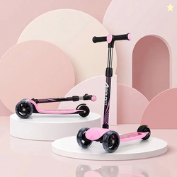 Boldfit Kids Scooter 3 Wheel Kick Scooter for Kids (Above 5 Years) Fol