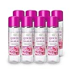 Patanjali Divya Gulab Jal, Rose Water for Skin Care, Facial Toner, Hydrating Rose Essence 120ml (Pack of 8)