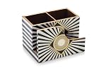 Attro Spiral Black Cutlery & Napkin Holder Organizer Stand, Multipurpose Stand, Spoon Holder for Home DÃ©cor, Car, Kitchen Dinning Table