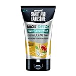 Smart And Handsome Maxx Detoxâ¢ Daily Scrub Wash | Fights 2.5 Pm Damage | Gently Exfoliates | Balance Excess Oil | With Ginseng To Revitalizes Dull Skin & Pha+Bha To Deep Cleanses Pollutants | 100g