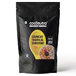 COCOSUTRA Crunchy Tropical Sunshine Breakfast Granola 1 kg | made with Natural & Gluten Free ingredients | High Protein Cereal with Oats, Nuts, Seeds and Dry Fruits | Lightly sweetened with Jaggery