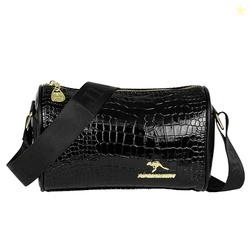 Storite Small PU Leather Women Tote Bag, CrocodileTexture fashionable