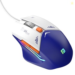 Portronics Vader Wired Gaming Mouse with 6 Buttons Thumb Support, Adju