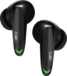 truke BTG Crystal V2 buds w/ 68H Battery, RGB LEDs, Game Mode, Du...mo