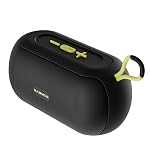 HAMMER Wave 10W Bluetooth Speaker Up to 8 Hours Playtime, TWS Function, Made in India, Built-in Mic, BTv5.4, USB Port, Type-C Interface Wireless Bluetooth Speaker with Hanging Loop (Black)
