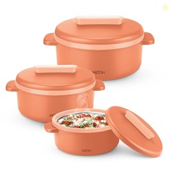 MILTON Micronova Jr. Gift Set Inner Stainless Steel Casserole, Set of