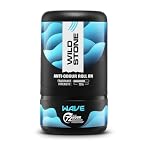 Wild Stone Wave Anti-Odour Roll On For Men, 50ml | Up to 72-Hour Odour Control | With Sea Minerals & Niacinamide | Skin Friendly & Itch Free Deodorant Roll On | Long-Lasting Freshness