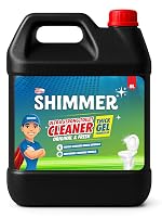 Shimmer Toilet Cleaner Liquid – 5L Mega Jar | Thick Bathroom Cleaning Liquid | Removes Tough Stains & Limescale