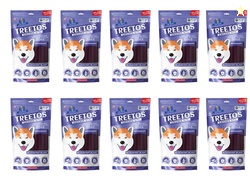 Dr. Pets Pack of 10 (85g Each) Treetos Blueberry Blast Dog Treats | So