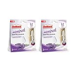 UniBond Minifresh Moisture Absorber| Lavender Fragrance Hangable Sachets| Ideal for Bedroom, Drawers, Cupboards, Wardrobes & Shoeracks|Lasts Upto 6 Weeks|Lavender Scented Sachets |Pack of 2