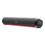 boAt Aavante Bar 950 Bluetooth Soundbar w/ 40W Signature Sound,RGB,Dual Passive Radiators, Up to 7 hrs Playback, Free Music Streaming on JioSaavn, Bluetooth Sound Bar, Soundbar Speaker (Premium Black)