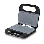 Wipro Elato BS103 Luxe 800W Grill Sandwich Maker|Ceramic Coated Plates|BPA Free|PTFE, PFAS & PFOA Free|Auto Temperature Control|Cool Touch Handle|Fits 2 Regular Bread Slices|2 Year Warranty