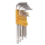Asian Paints TruCare 26-in-1 Pcs Hex/Allen Key Set | Carbon Steel with Rust & Corrosion Resistant | Chrome Plating & Satin Finish | Multipurpose Tool Kit with 25Â° Ball-End Angle