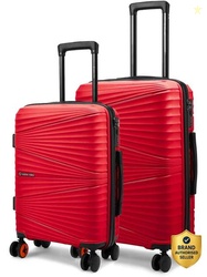 NASHER MILES Hard Body Set of 2 Luggage 8 Wheels - Hard-sided Pol...mo