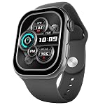 Fire-Boltt Brillia Smart Watch 2.02â Super AMOLED Display, Bluetooth Calling, SpO2, Heart Rate Monitor, 120+ Sports Modes, Fitness Tracker, Voice Assistant, Smart Watch for Man & Women