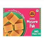 GO DESi – Mysore Pak | Made with Desi Ghee | Indian Mithai | Sweets Gift Pack | 150 grams