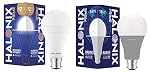Halonix Prime 12W B22D Inverter Rechargebale Emergency Led Bulb (Pack of 1, White) Radar 10W B22 Cool day white Motion Sensor Led Bulb, Auto on-Auto off, Pack of 1, White
