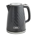 Tower Electric Kettle 1.7L Strix Controller 360Â° Base Grey