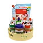 Clazkit 360Â° Rotating Organizer Tray | Multi-Purpose Turntable for Kitchen & Pantry Storage | Space-Saving Spice & Essentials Organizer