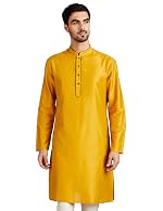 Symbol Men Festive Solid Long Kurta (Regular Fit)