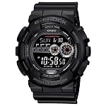 Casio G-Shock Digital Black Dial Men’s Watch-GD-100-1BDR (G310)