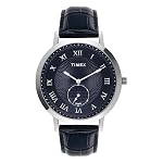 TIMEX Analog Watch for Men with Round Dial & Water Resistant Man’s Wrist Watches