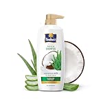 Parachute Advansed Protein Shampoo | with Coconut Milk and Aloe Vera | For up to 100% Damage Repair & up to 3X Softer Hair | Protein Lock Technology | Paraben-Free | For Men & Women | 1L