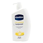 Vaseline Total Moisture Body Wash Pump Bottle for Healthy, Fresh Skin, Washes Away Dirt & Impurities, Fights Dryness, Easy to Rinse, Gentle 1L
