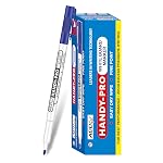 ADD Gel Handy-Pro Whiteboard Bold Point Marker Pack Of 10 Markers (Blue)
