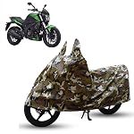 Sulfar Bike Cover for Bajaj Dominar (250 (2025)) | Waterproof, Dustproof & UV Protected | All Weather Two Wheeler Cover (Army Green) New 2026 Variants