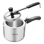 Lifelong 3L Stainless Steel Pressure Cooker | Inner Lid Design with Silicone Gasket | Induction & Gas Compatible | 1.2mm Thick | Leak-Proof, Durable, Rust-Resistant Body | ISI-Certified
