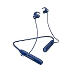 ZEBRONICS RAGA F2, Bluetooth Neckband in Ear, 22 Hours Playback, ENC, Rapid Charging, Dual Pairing, Magsnap (Magnetic Play | Pause), 2 EQ Modes, Bluetooth v5.4, Call Function, Gaming Mode (Blue)