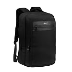 F Gear Kingsley 24L Premium Black Tech Laptop Backpack with Type-C Charging Port|2 Compartments, 1 Front Pockets & 1 Hidden Pocket|Fits 17-inch Laptop|Executive & Travel Bag|Men & Women