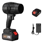 FAB Innovation Handheld Electric Portable Air Blower,Turbo Jet Blower Cordless 48V | High Power Blow Brushless Motor for Extra runtime,for Car,Home Cleaning Corner, Road Cleaning