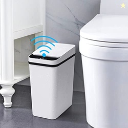 Anborry Bathroom Smart Touchless Trash Can 2.5 Gallon Automatic Motion